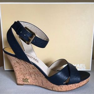 MICHAEL Michael Kors Kami Ankle Strap Wedges